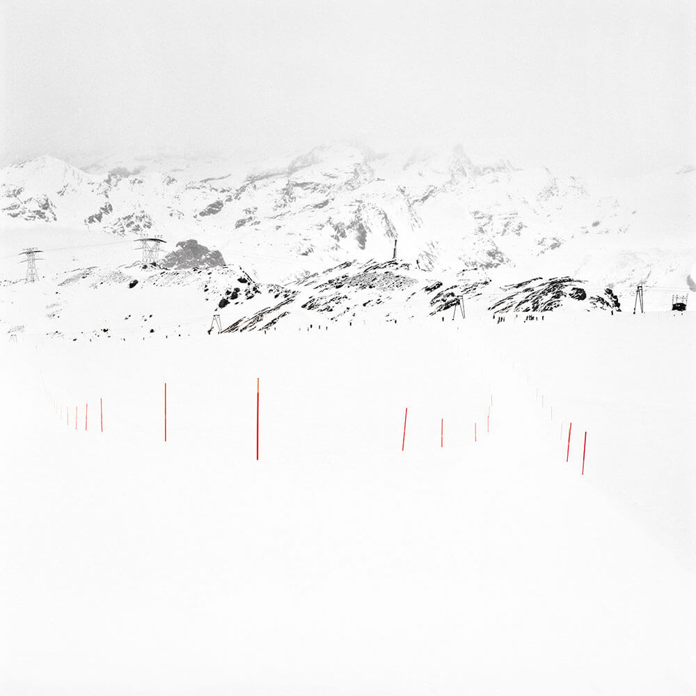François Schaer | Jours Blancs, Zermatt, 2013 | 100 x 100 cm | Edition 5 & 1AP