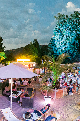 Cityguide – das ist in in Bregenz. Beachbar Bregenz: Bacardi-Feeling am Bodensee