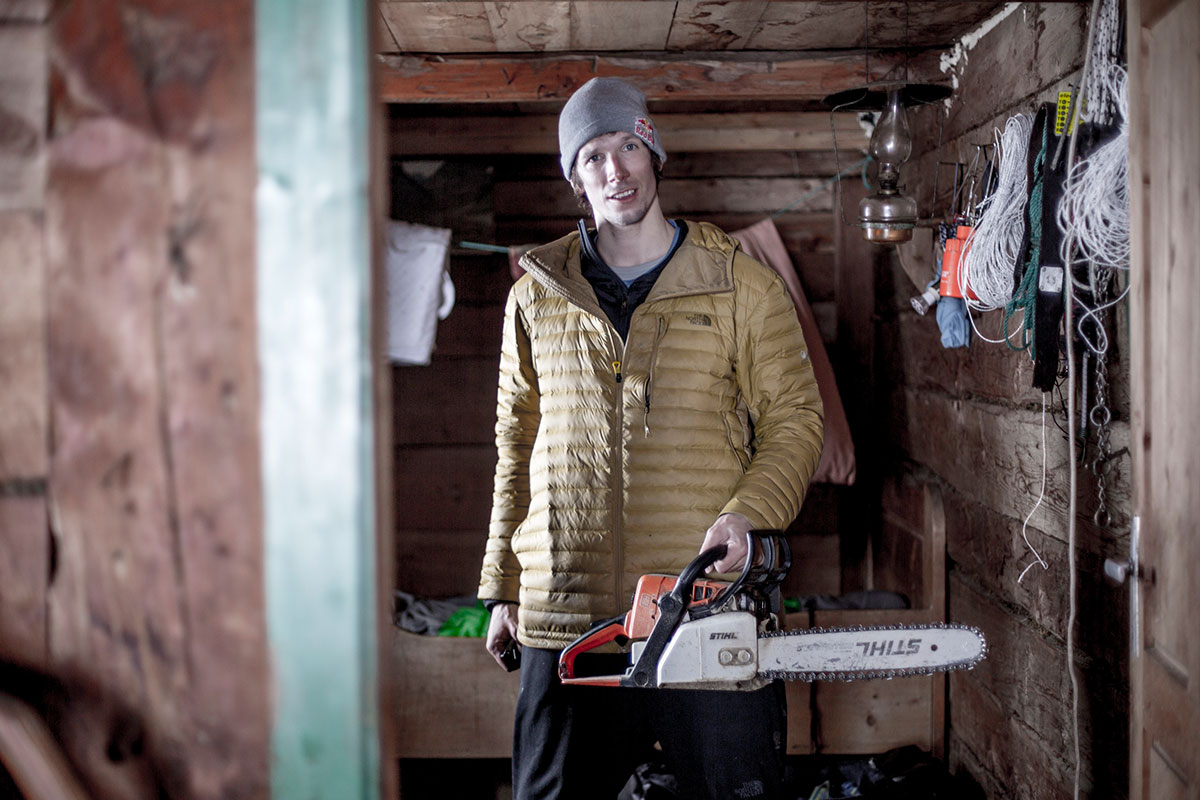 Freeskier Markus Eder in „My Playground“.