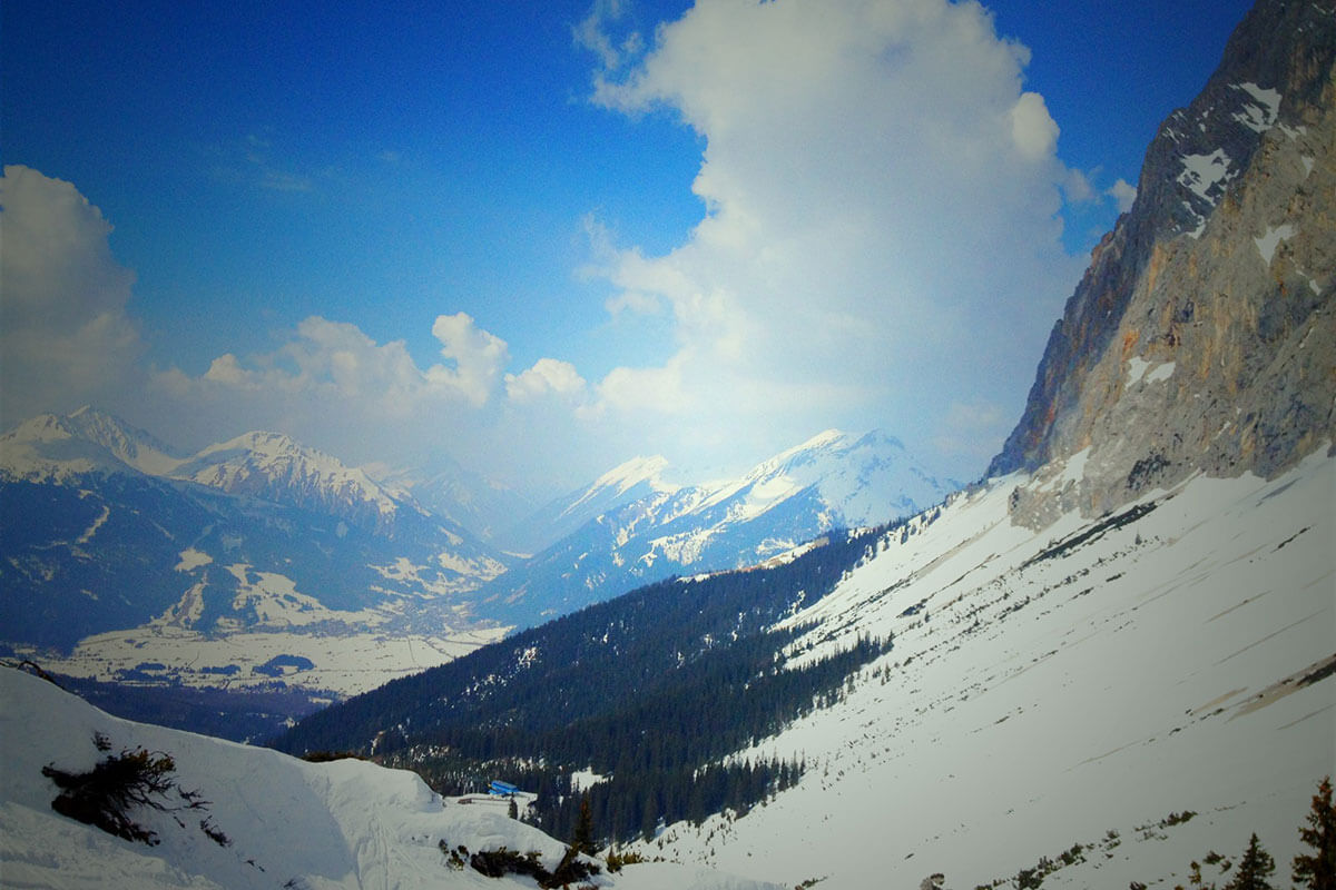 Skigebiete – Mehr Snow-How. Ehrwalder Alm, Ehrwald.