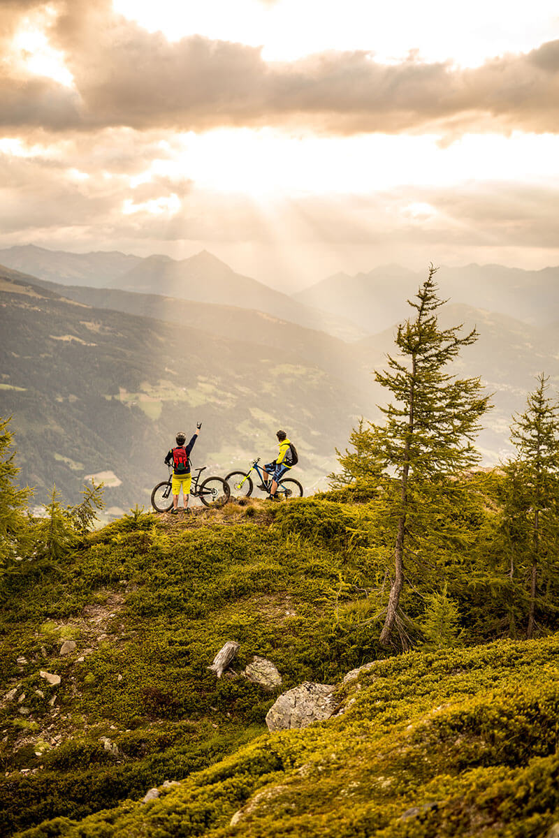 Biken zwischen Großglockner & Dolomiten