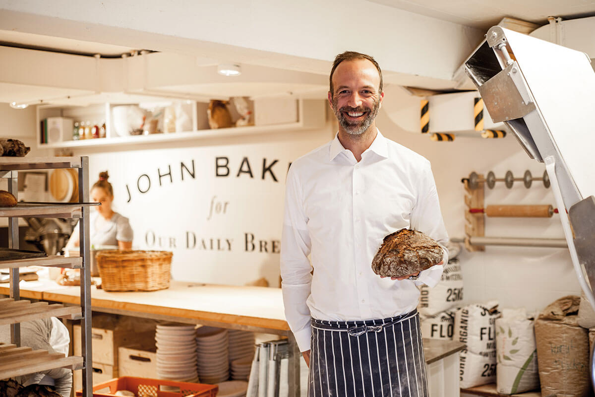 Jens Jung gründete mitten in Zürich die Bäckerei John Baker