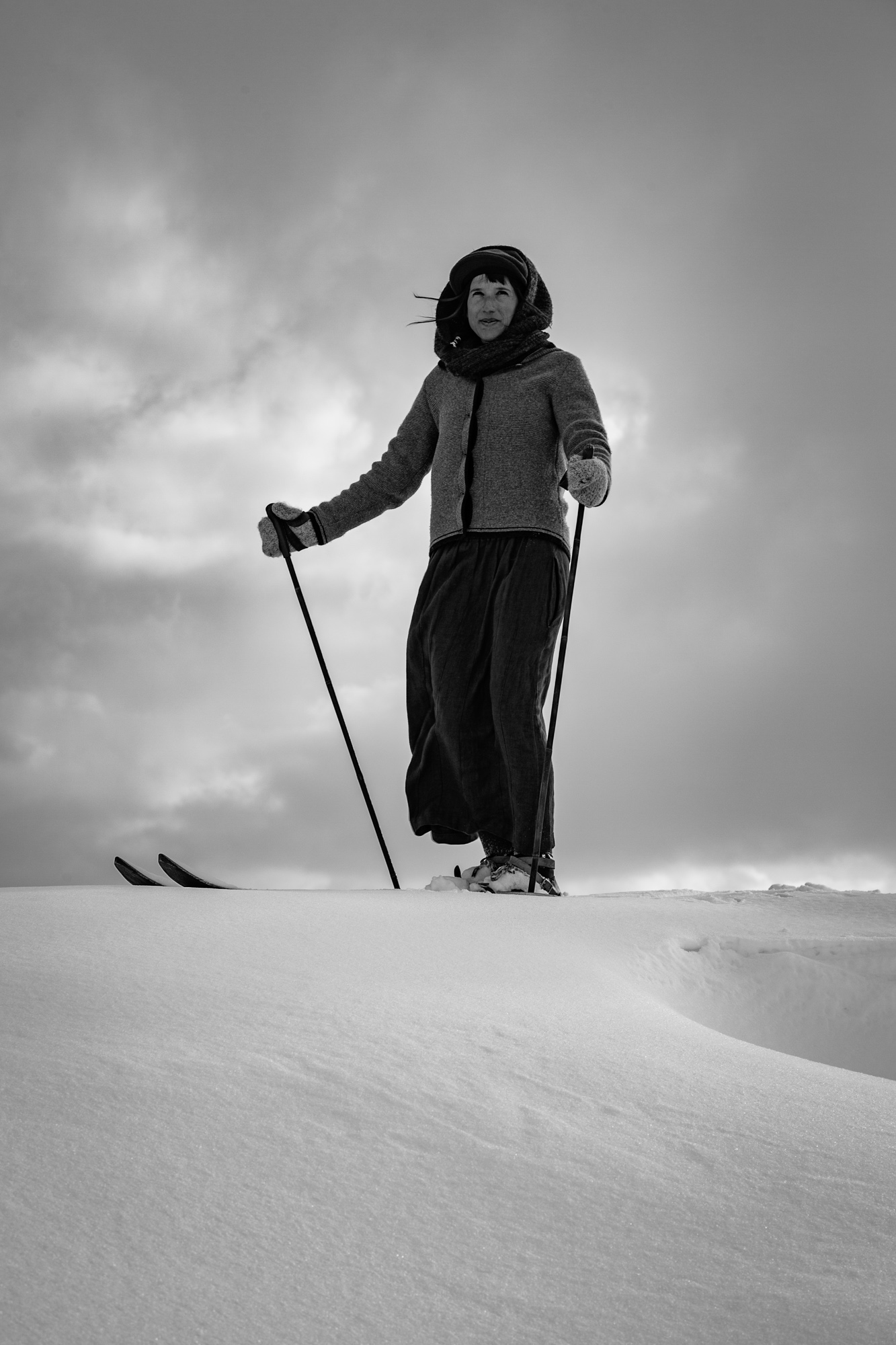 Zitat: So James Riddell, britischer Skichampion nach seinem Sieg beim Inferno-Abfahrtsrennen 1929 in Mürren. // (Aus: English Charlie, Das Buch vom Schnee, Rogner & Bernhard, Berlin 2010, zitiert nach Max D. Amstutz, Die Anfänge des alpinen Skirennsports, AS Verlag & Buchkonzept AG, Zürich 2010, S. 97) © Foto: Franz Walter