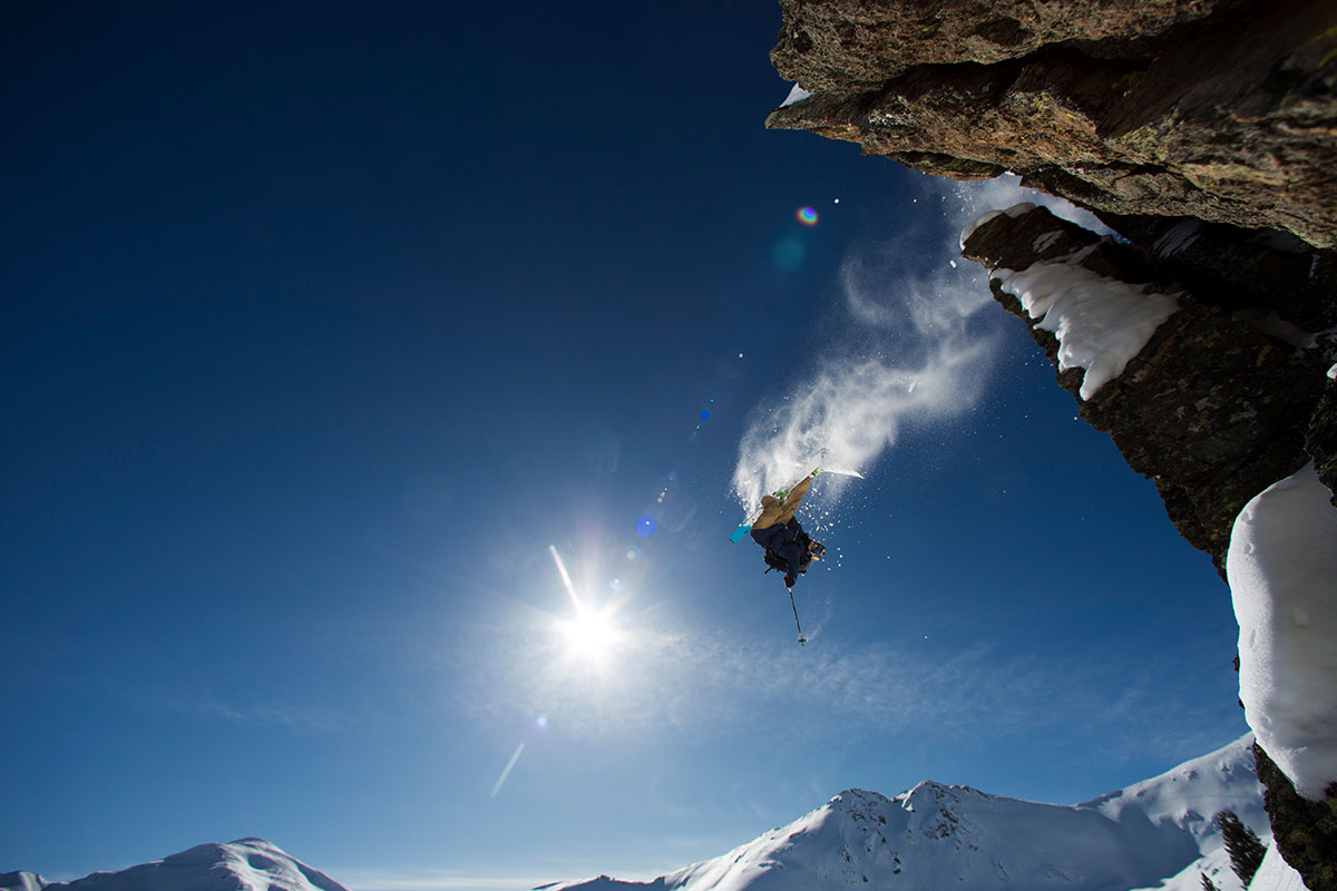 Freeskier Markus Eder in „My Playground“.