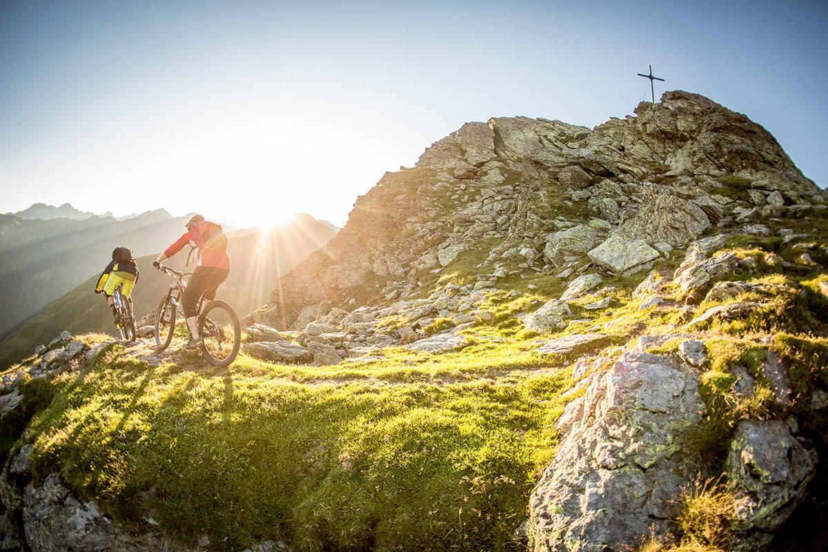 Biken zwischen Großglockner & Dolomiten