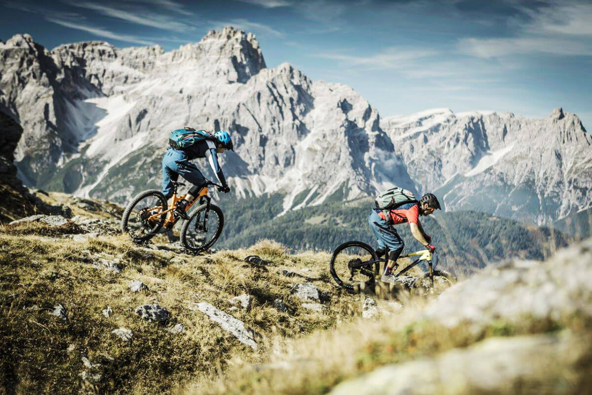 Biken in der Dolomitenregion Drei Zinnen