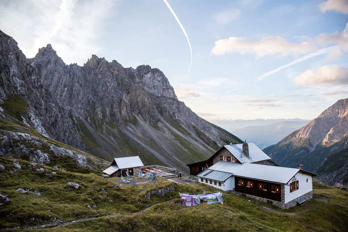 Das Württemberger Haus – fünf Stunden Aufstieg zur Outdoordusche