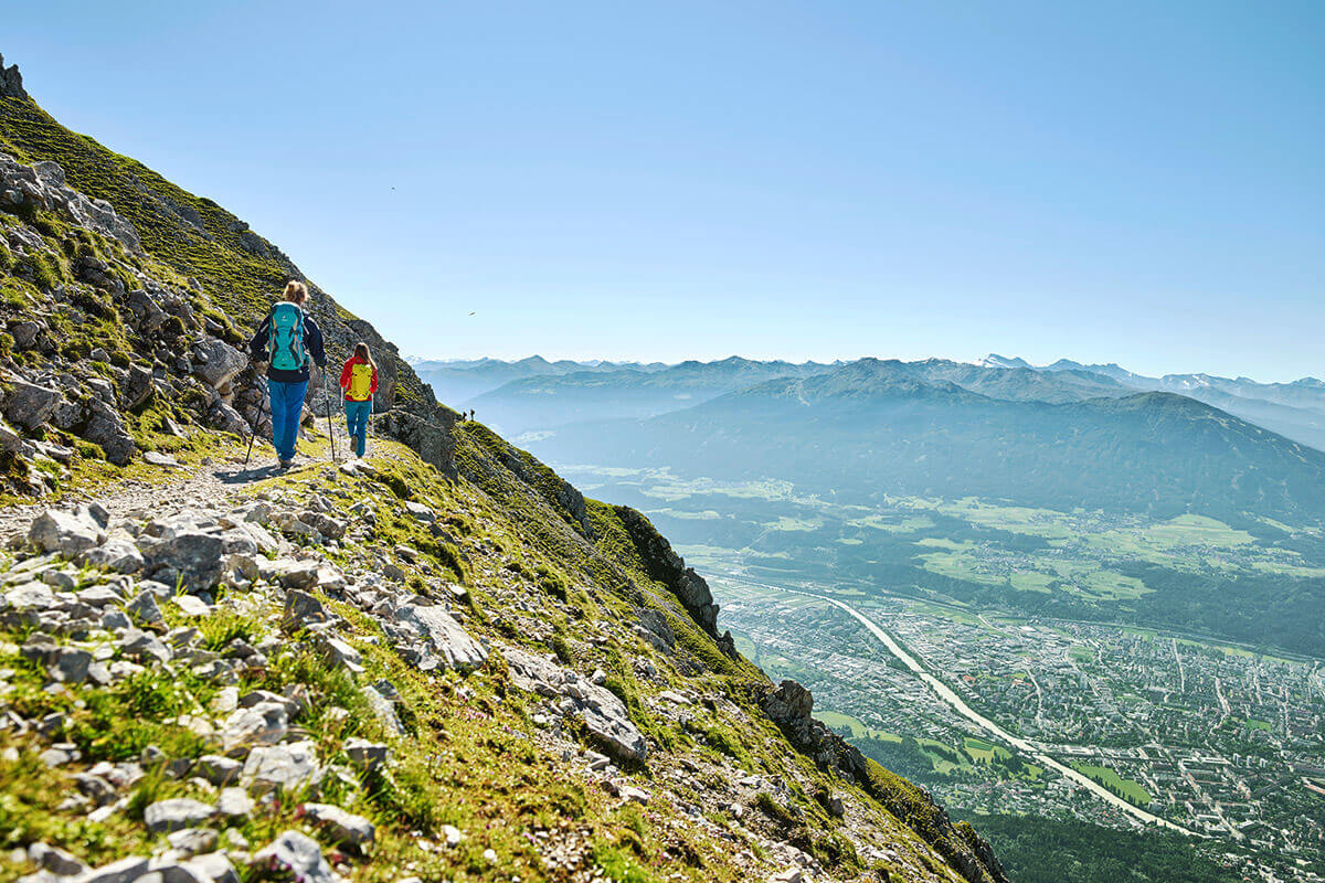 Die fünf schönsten Wandertouren in und um Innsbruck