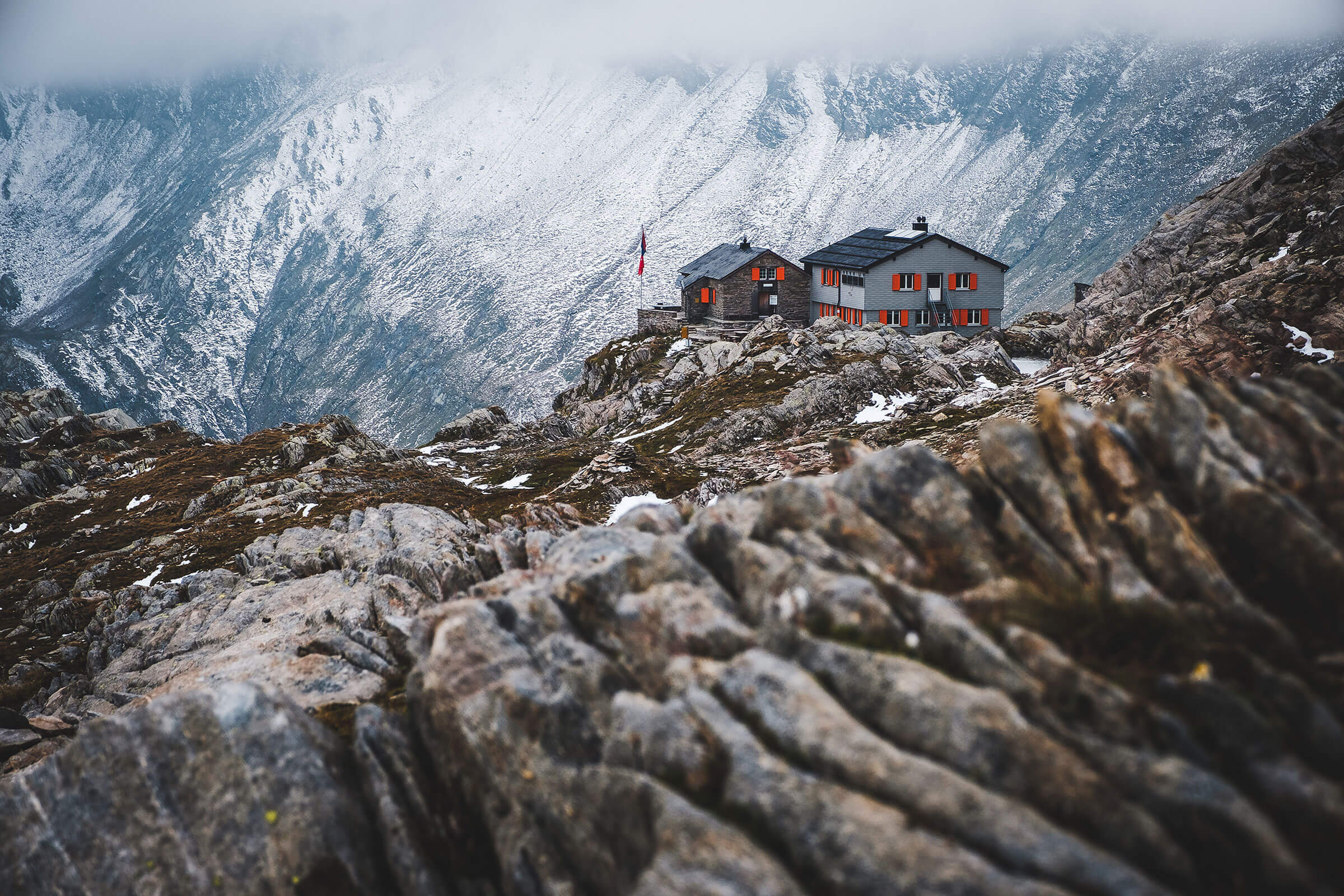 SAC Cadlimohütte, Airolo, Schweiz