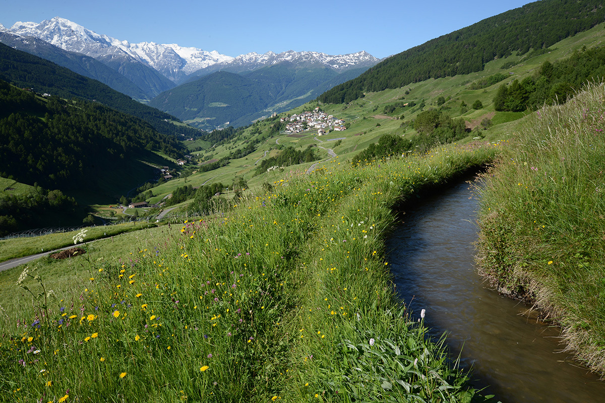 Bergsteigerdörfer ohne Grenzen. Das zukünftige Bergsteigerdorf Matsch in Südtirol