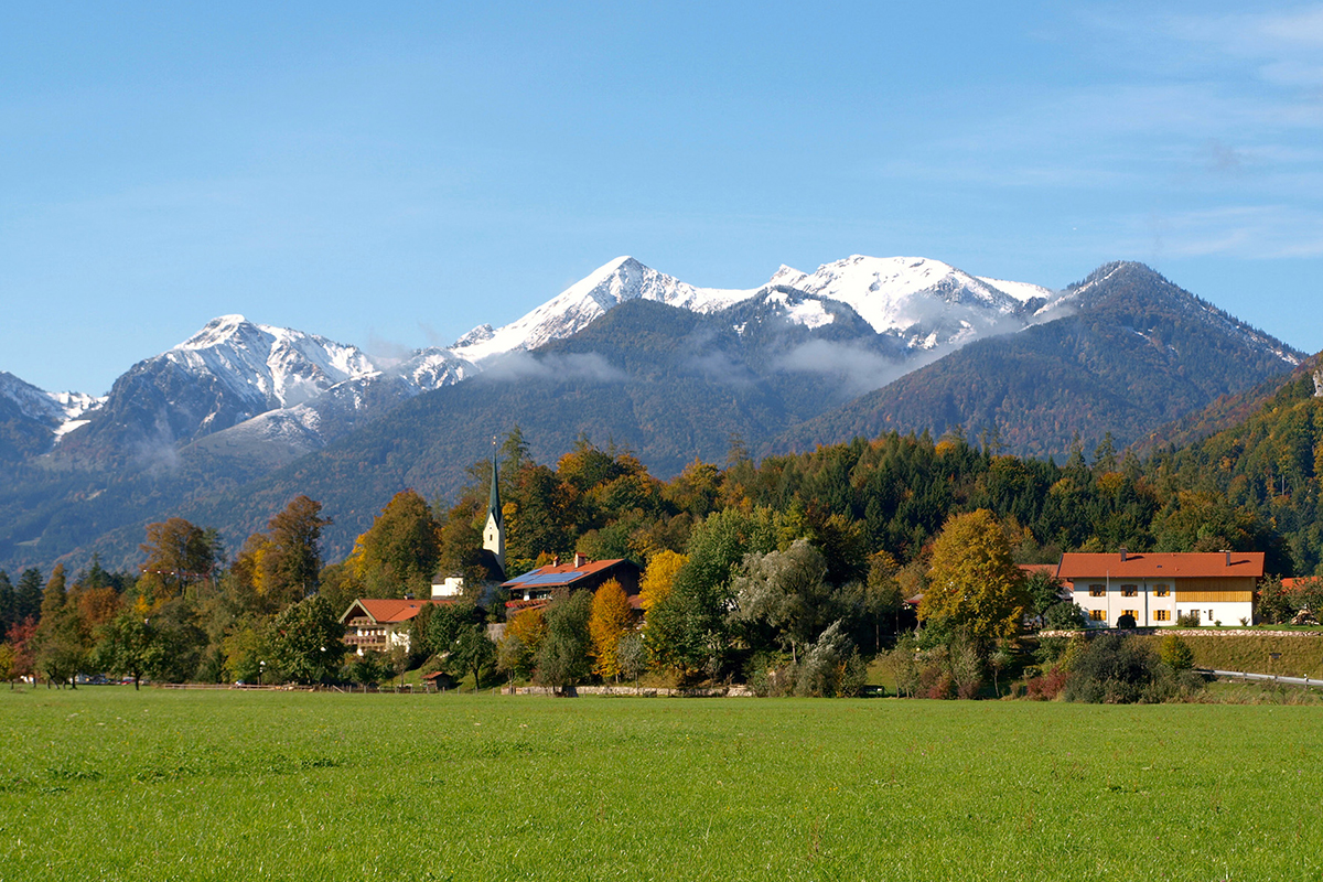 Bergsteigerdörfer – wo die Alpen noch ursprünglich sind. Schleching im Chiemgau