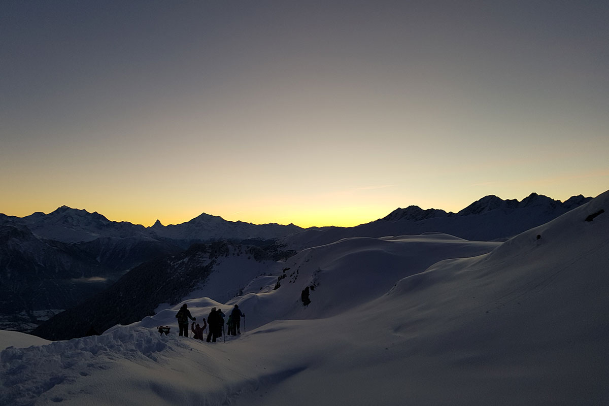 Schneeschuh-Sagenwanderung – Wer hat Angst vor den armen Seelen? Aletsch Arena