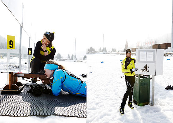 Biathlon – Starke Gewehrleistung. Der Reiz der Sportart liegt in der Kombination von Ausdauer und Präzision, die von den Teilnehmern verlangt wird: Beim Biathlon müssen sie schnell sein und anschließend mit hohem Puls die Zielscheiben treffen.