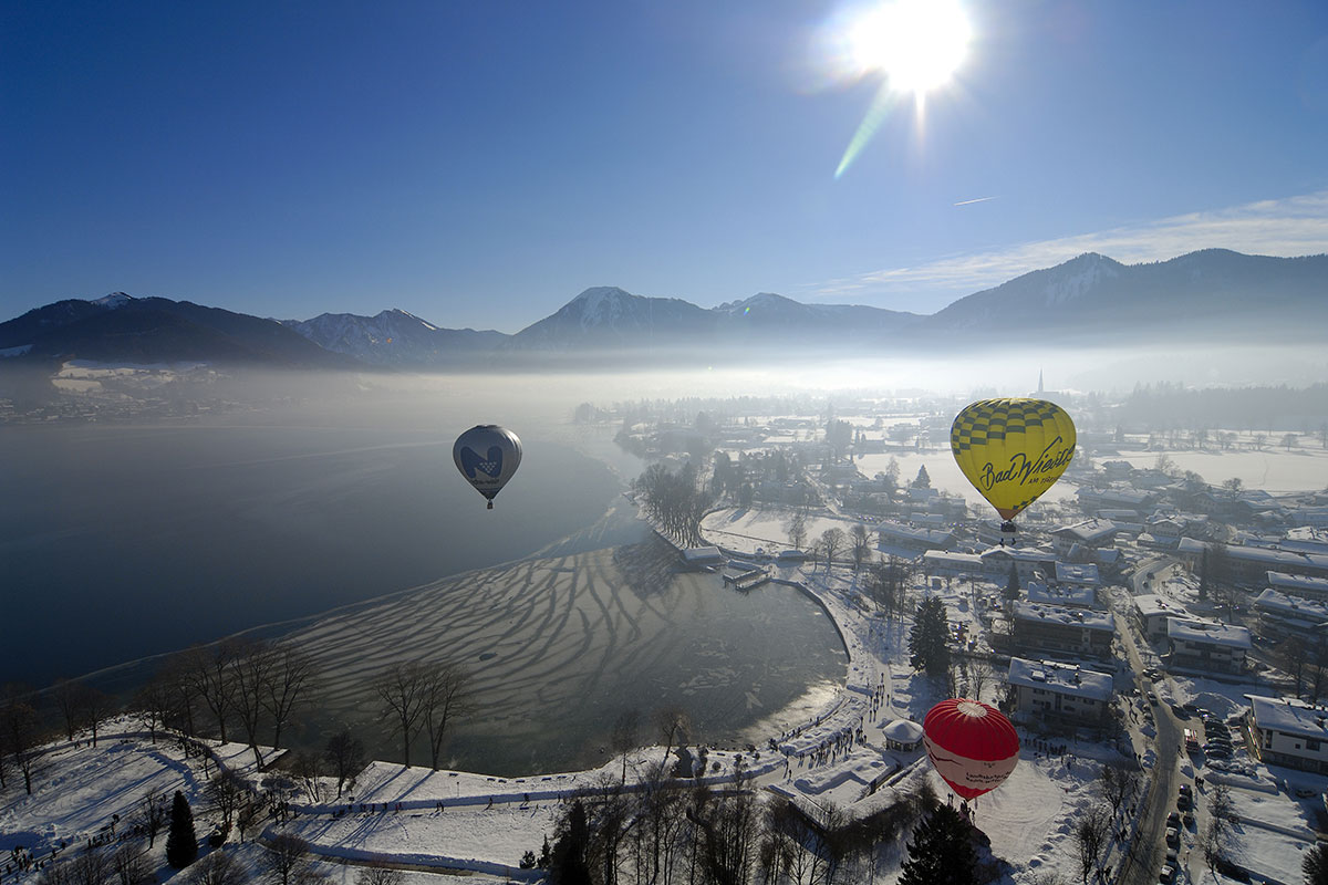 Wenn die Ballone wieder glühen. 19. Tegernseer Tal Montgolfiade