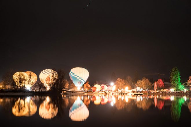 Wenn die Ballone wieder glühen. 19. Tegernseer Tal Montgolfiade