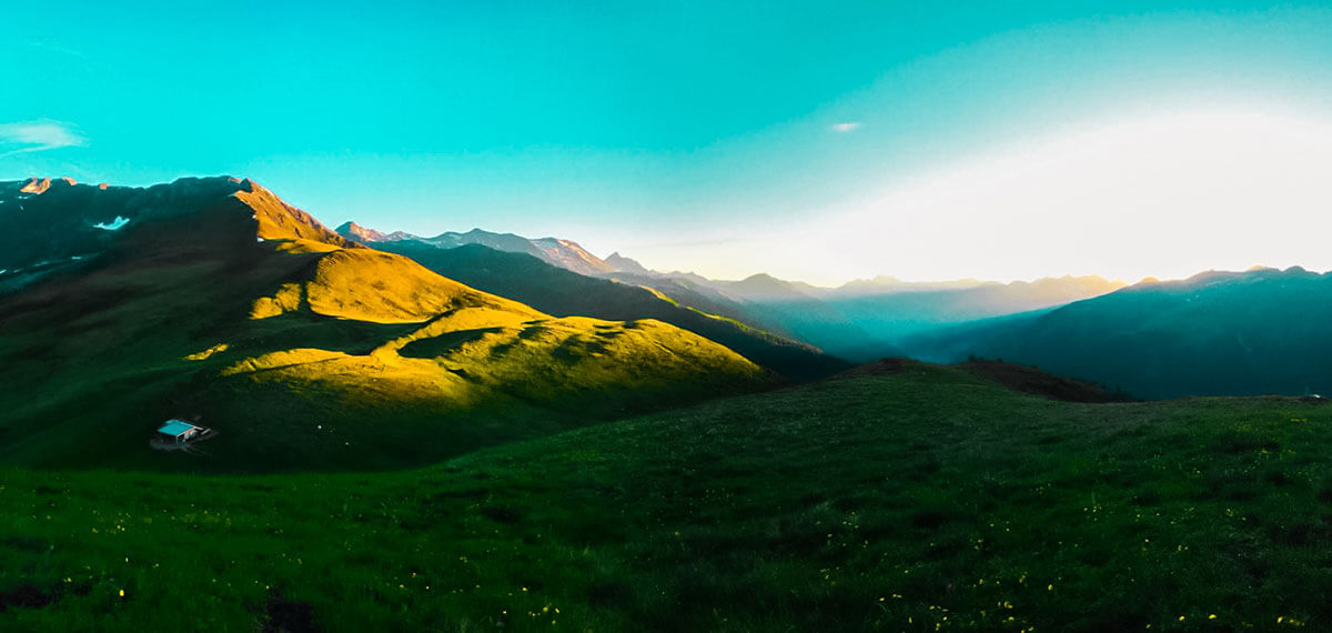 Wir gaben uns den Blöß – und zwar bei Sonnenuntergang. Osttirol Defereggental