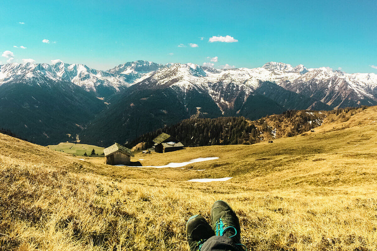 Der Golzentipp – was ist das?. Golzentipp Blick Karnische Alpen