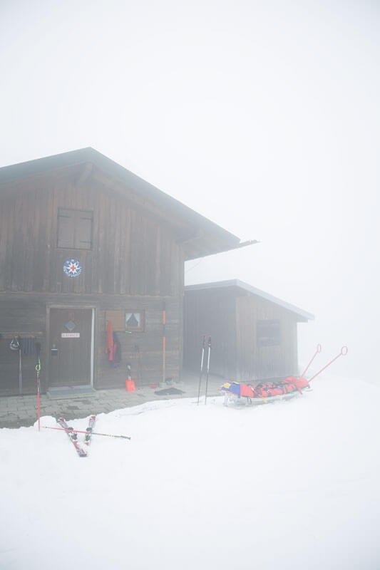 Zweites Zuhause: Jedes Wochenende verbringt eine Gruppe der Bergwacht Hausham ihr Wochenende auf der Diensthütte