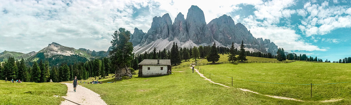 ALPS X WANDERLUST.CC / Die imposantesten Dolomitenspitzen wo gibt: Die Geisler in Südtirol