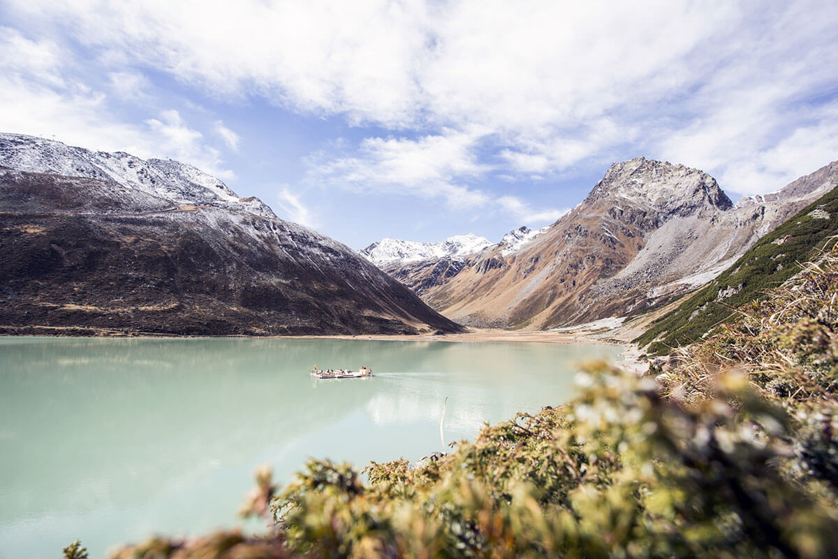 Pitztaler Gletscher und Rifflsee