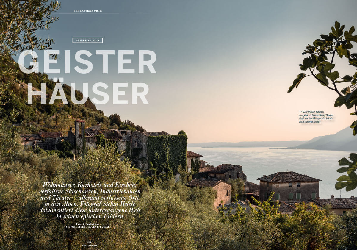 Alps Magazin #43 Verlassene Orte Geisterhäuser Lost Places