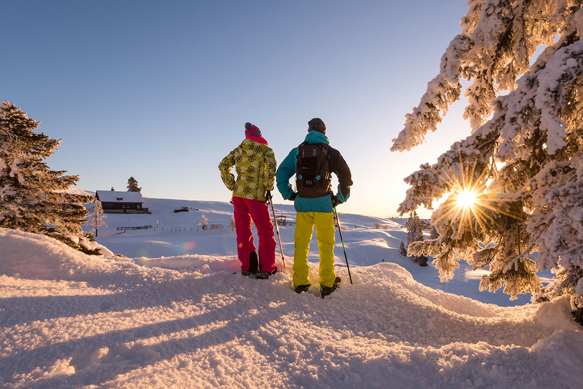 Abendliche Skitour Naturpark Dobratsch