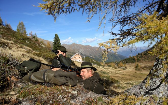 Geführte Wildtierbeobachtungen werden am Landgut Moserhof angeboten und von den Gästen begeistert angenommen.