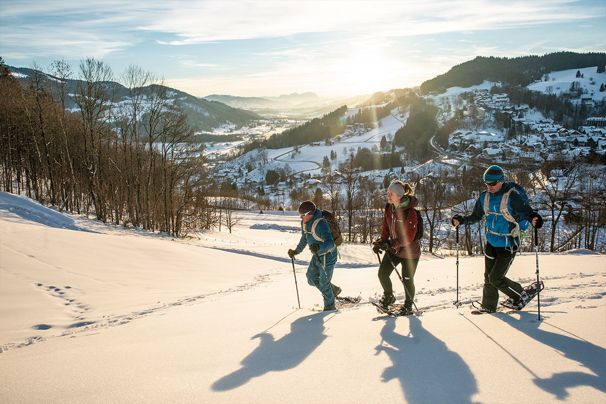 Oberstaufen Schneeschuhwanderung