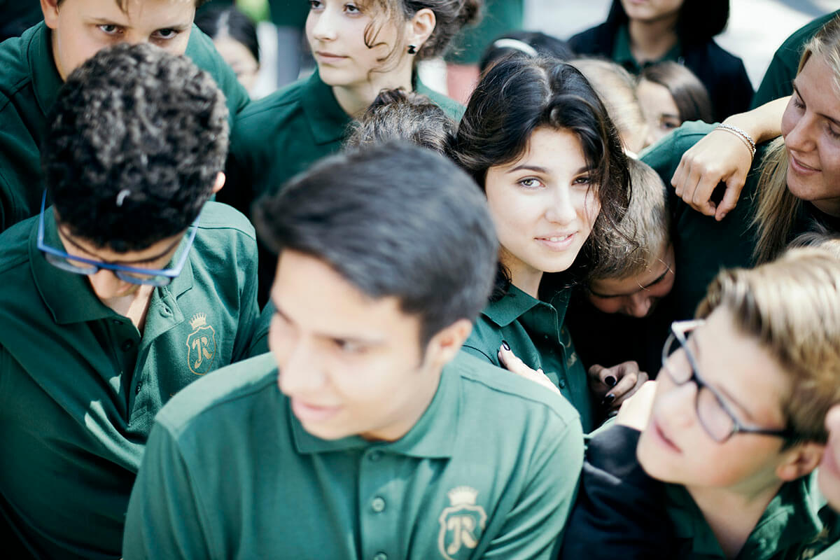 Institut auf dem Rosenberg Studenten