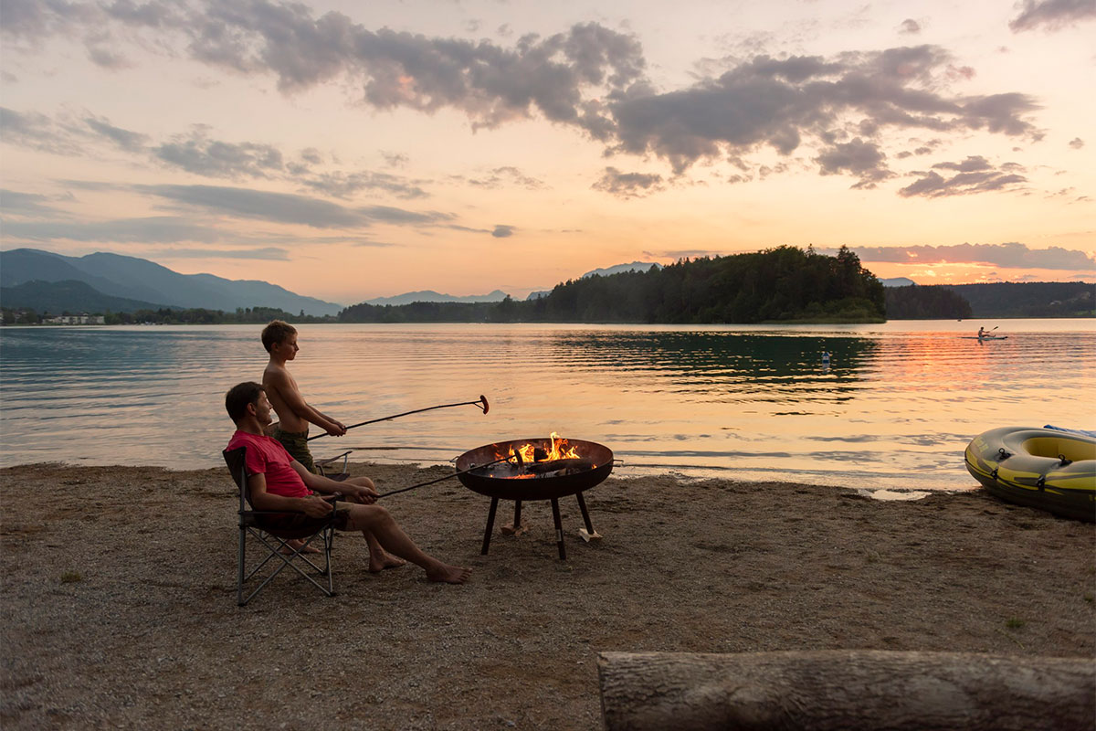 Grillen am See