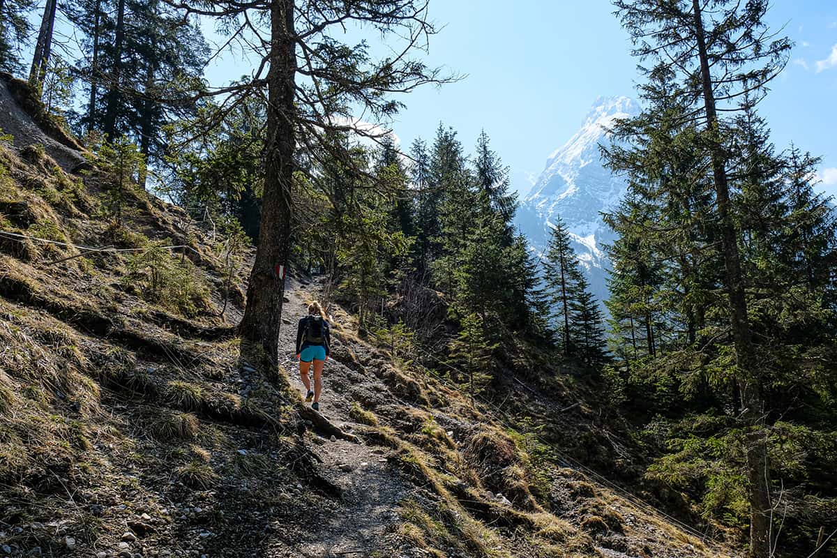 Aussichtsberg Fleischbank - Auf einsamen Pfaden wandernd unterwegs im Karwendel