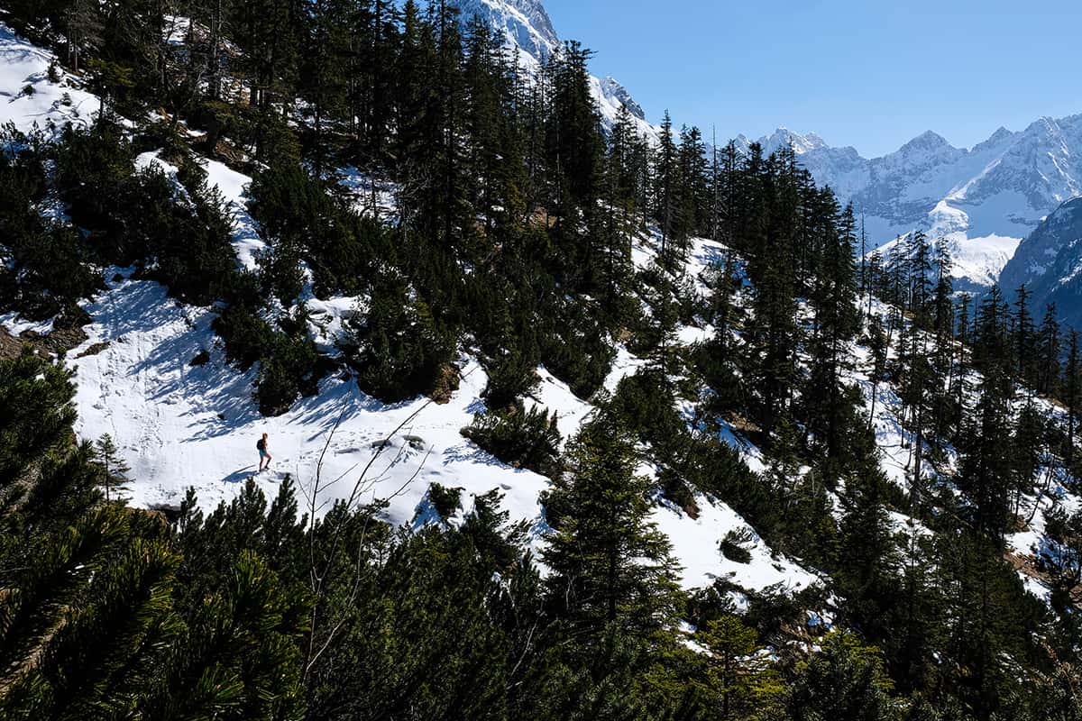 Aussichtsberg Fleischbank - Auf einsamen Pfaden wandernd unterwegs im Karwendel