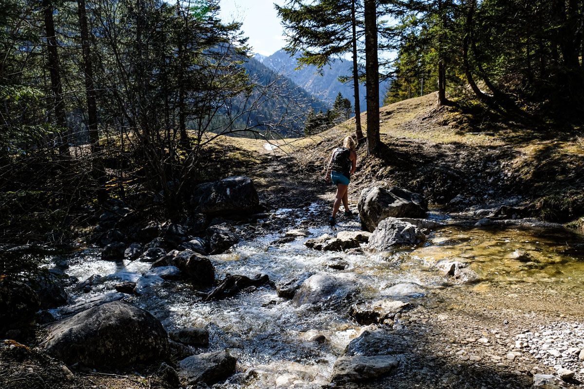 Aussichtsberg Fleischbank - Auf einsamen Pfaden wandernd unterwegs im Karwendel