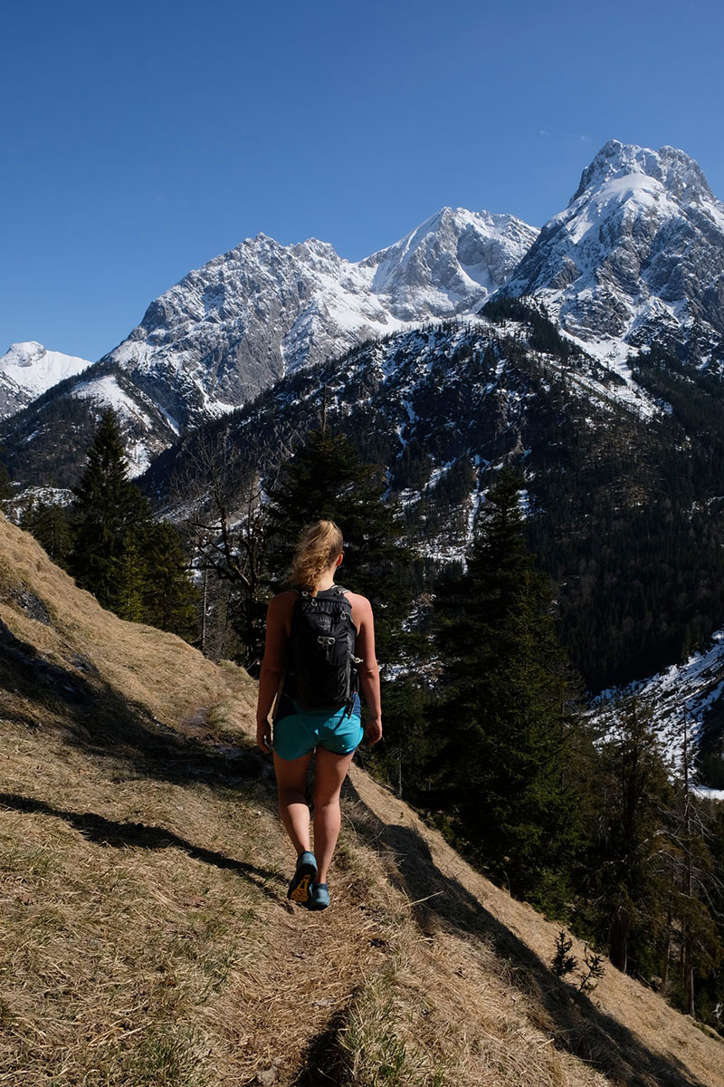 Aussichtsberg Fleischbank - Auf einsamen Pfaden wandernd unterwegs im Karwendel