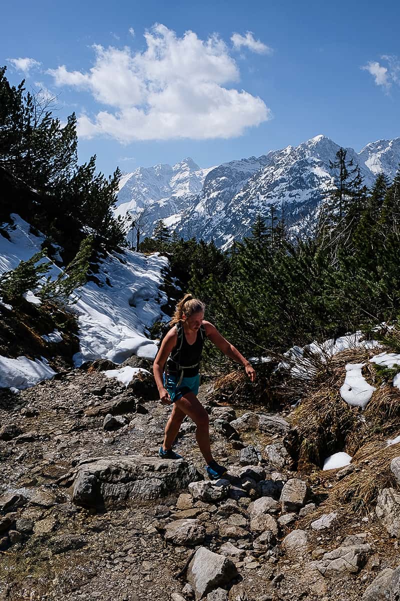 Aussichtsberg Fleischbank - Auf einsamen Pfaden wandernd unterwegs im Karwendel