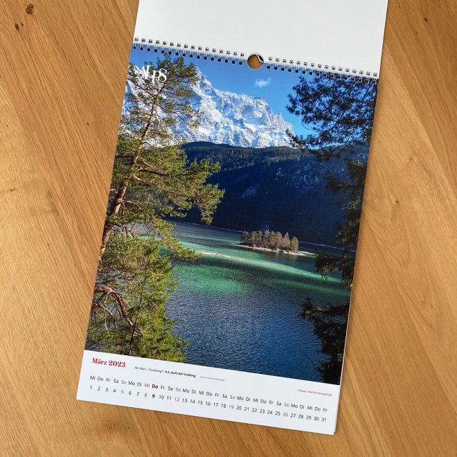 Kalender Alpenträume 2023 A3 hoch