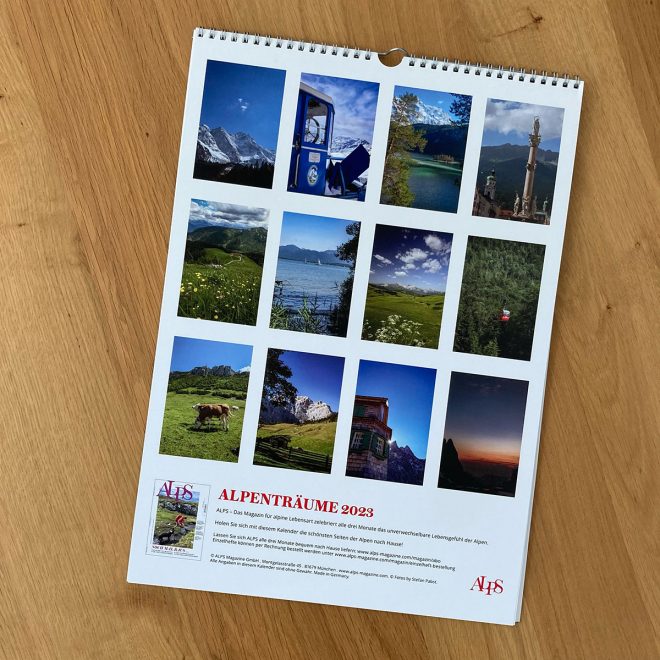 Kalender Alpenträume 2023 A3 hoch