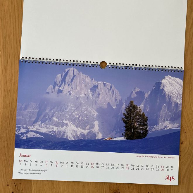 Kalender Alpenträume 2023 A3 quer