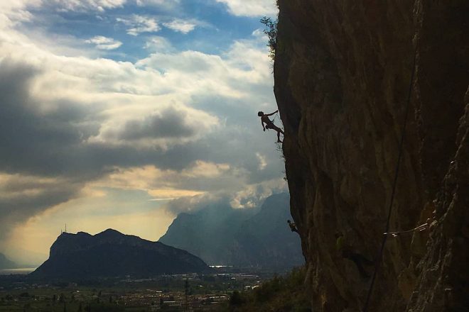 Sportklettern in Massone bei Arco