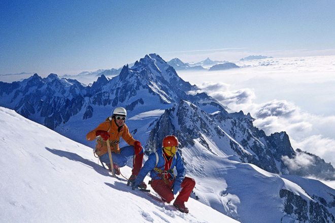 Hans Kammerlander über den Montblanc