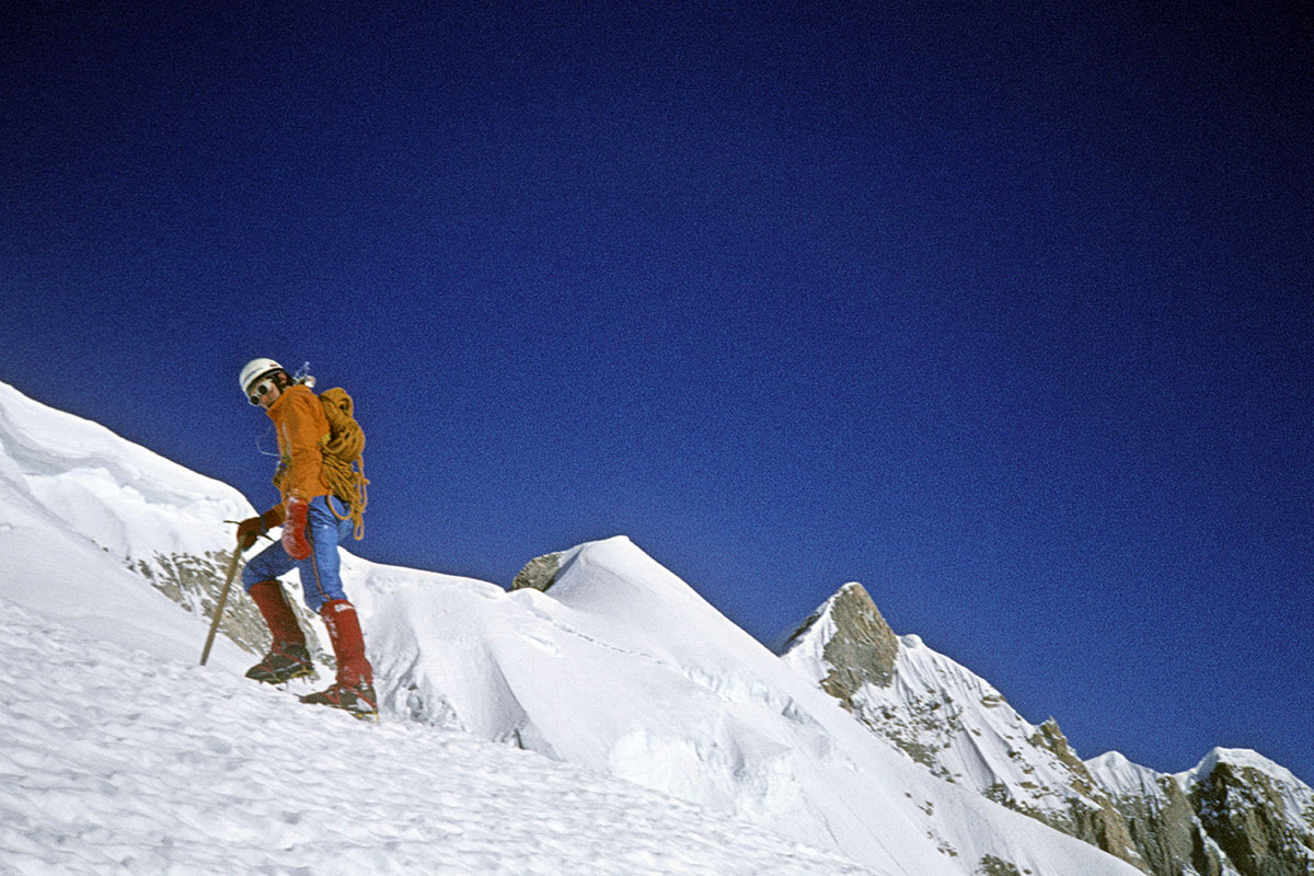 Hans Kammerlander über den Montblanc