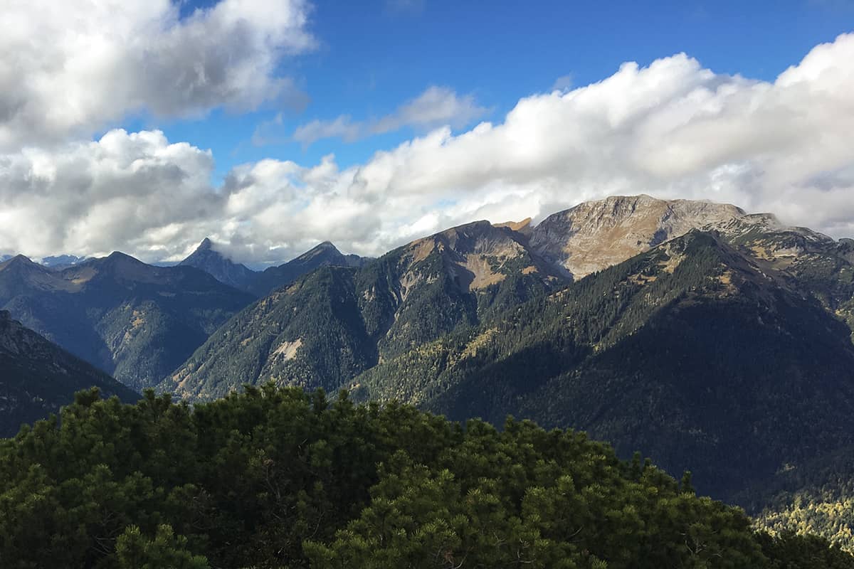 Kreuzspitze in den Ammergauer Alpen