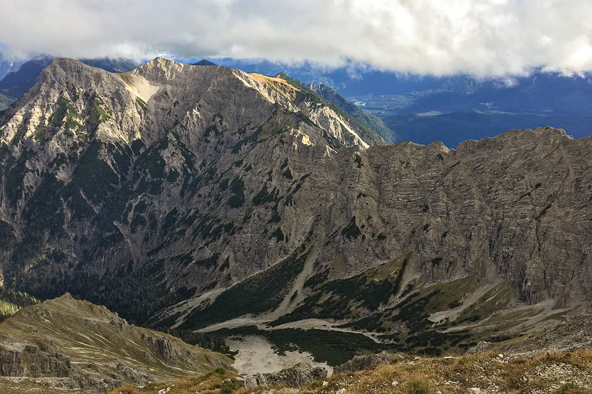 Kreuzspitze in den Ammergauer Alpen