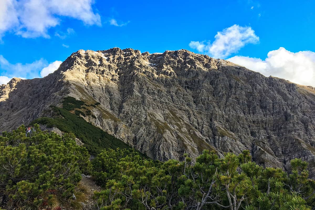 Kreuzspitze in den Ammergauer Alpen