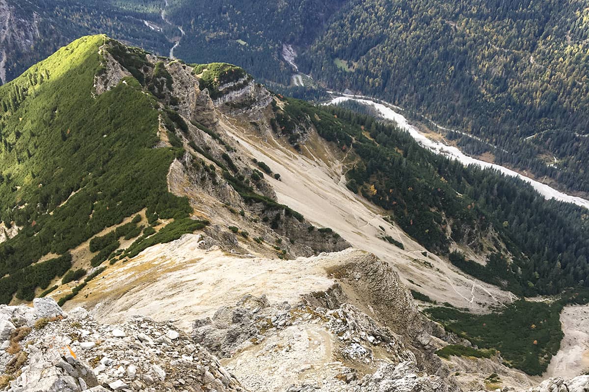 Kreuzspitze in den Ammergauer Alpen