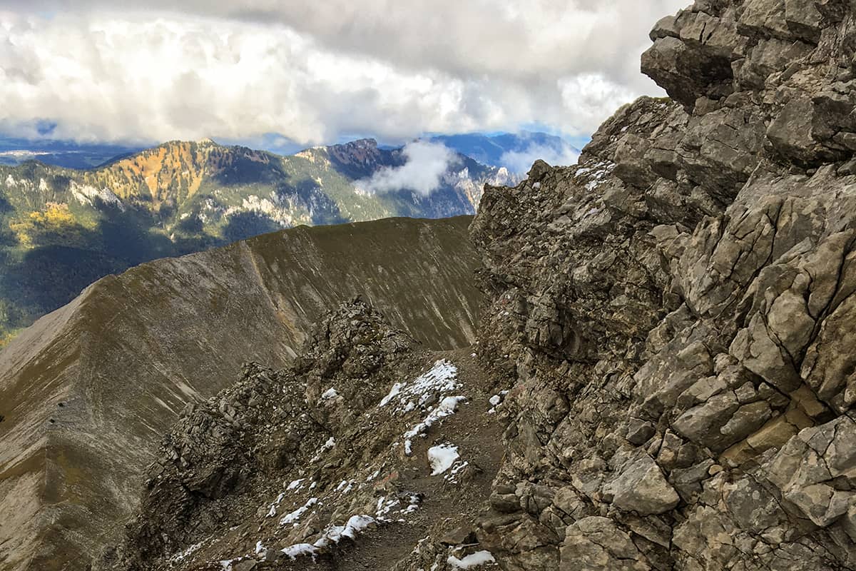 Kreuzspitze in den Ammergauer Alpen