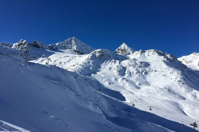 Stubaier Gletscher in Tirol