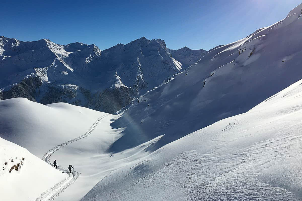 Lampsenspitze Skitour Sellrain Stubaier Alpen