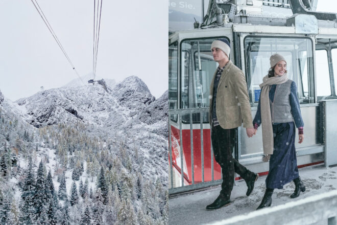 Osterfelderkopf Wintermode 2024. Alpspitzbahn