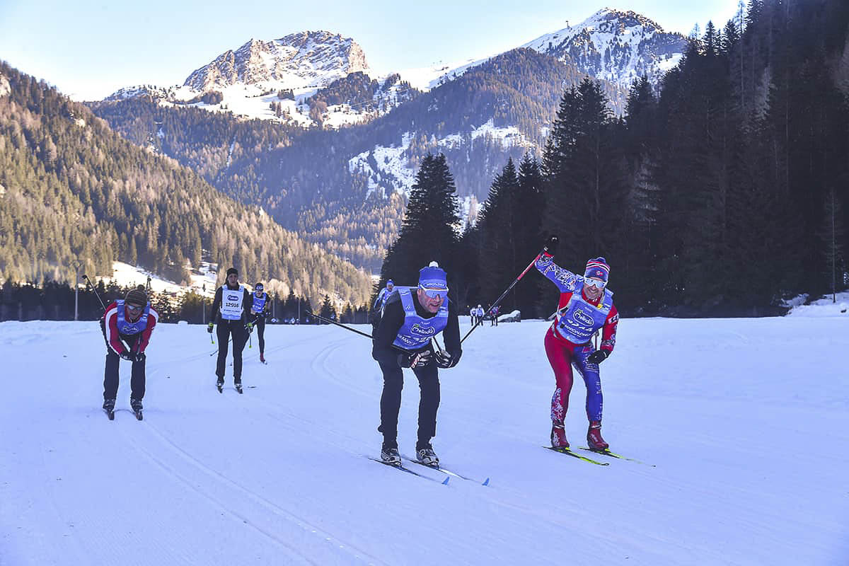 Langlaufevent Marcialonga – „The Queen of Italien Nordic Ski Granfondo“